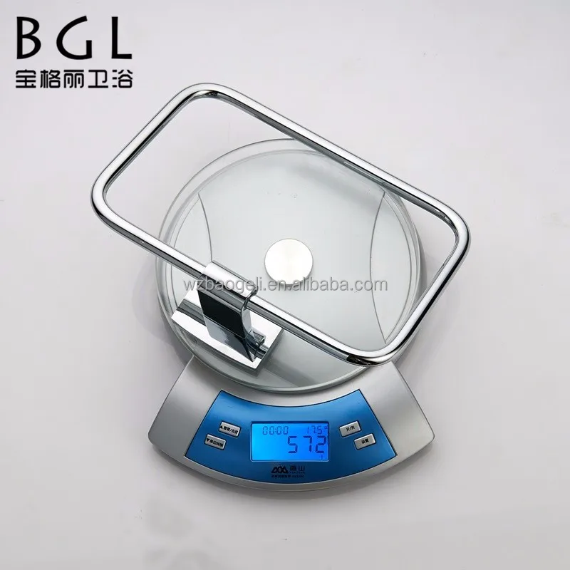 
China Manufacturer Morden Bathroom Accessory Set Brass Stainless Steel 304 Chrome Wall Mount Bathroom Fitting Towel Ring 