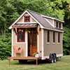 2019 Factory outlet professional design small modular prefab log cabin tiny house for sale
