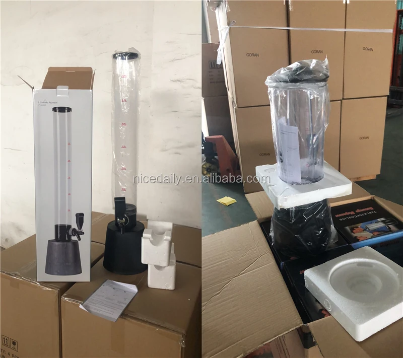 3l Draft Beer Tower With Ice Tube,Beer Dispenser Wholesale Buy Beer