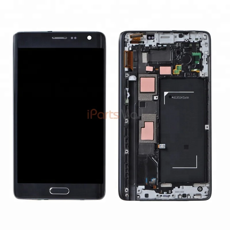 Original OEM For Samsung Galaxy Note Edge SM-N915 N915 N915F N915G N915T LCD Screen Assembly With Frame Black White