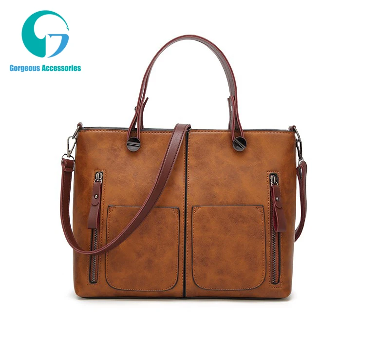 

Vintage Women Shoulder Bag Female Causal Totes for Daily Shopping All-Purpose High Quality Dames Handbag GS181051, As shown