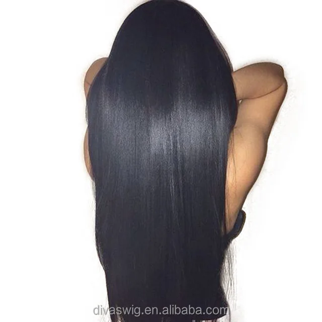 

360 Lace Front Human Hair Wigs 360 Lace Frontal Wig Pre Plucked 180% Density Bleached Knot 360 wig straight Black Women