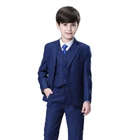 

Nimble 6-13 Years Boys Formal 3 Piece Suit Handsome & Fashion Child Sets Suit TR Fabric Boys Children Suits Boys Suits