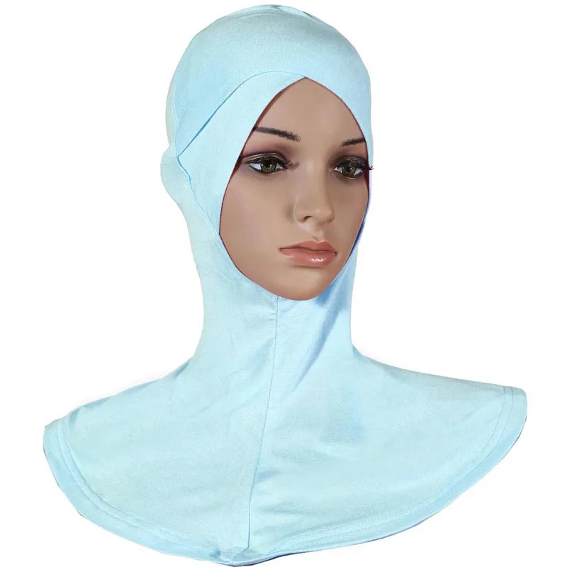 

HM204 Muslim Inner Cap Hijab Turban, 20 colors