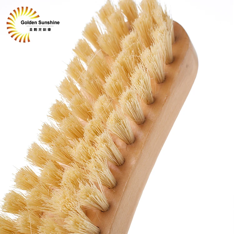 Wood Floor Brush Natural Scrubbing Brush For Floor Bathroom Floor