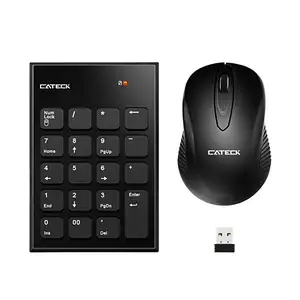 Wireless 19 Key Numeric Keypad Mouse Combo