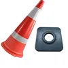 Rubber base -20lb for Delienator post,traffic cone and wooden stick usage