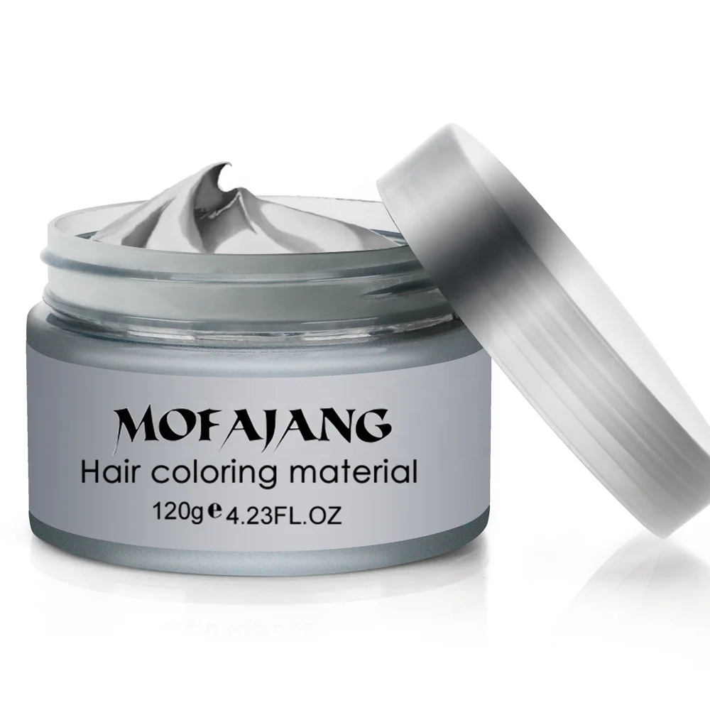 

New product Mofajang Grandma Gray Hair color Wax, 7 colors