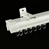 KIEI 2019ceiling mount flexible pvc wave curtain track and accessories wtih 90 angle