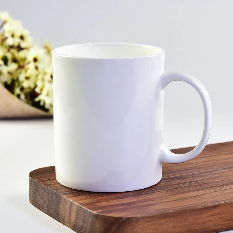 Wholesale Premium Bone China Coffee Cup White Blank Sublimation Mug