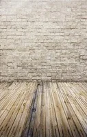 100CM 125CM New 2015 Photography Backdrop Solid Color Wood Floor Brick Wall Wedding Baby Prop Photo