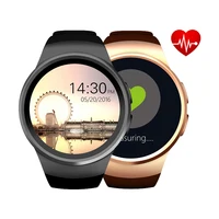 

OEM Wristwatches Wholesale KW18 Kingwear Pedometer Heart Rate Monitor Bluetooth Smart Watch Reloj Inteligentent