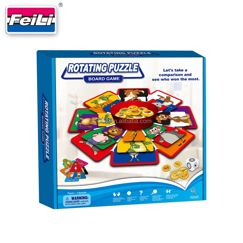 2018 Hot Sale Rotating Puzzle Board Game Intelligent Toys For Kids Buy Intelligent Toys For