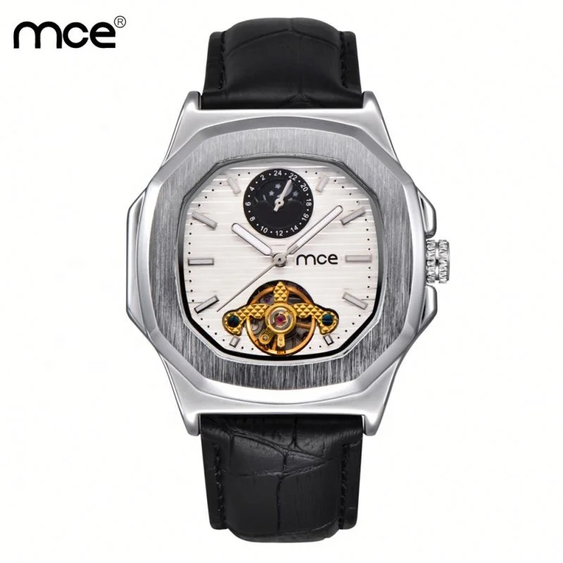 

MCE 2018 New Custom Unique Design Man Mechanical Automatic Watch, Silver;black;blue