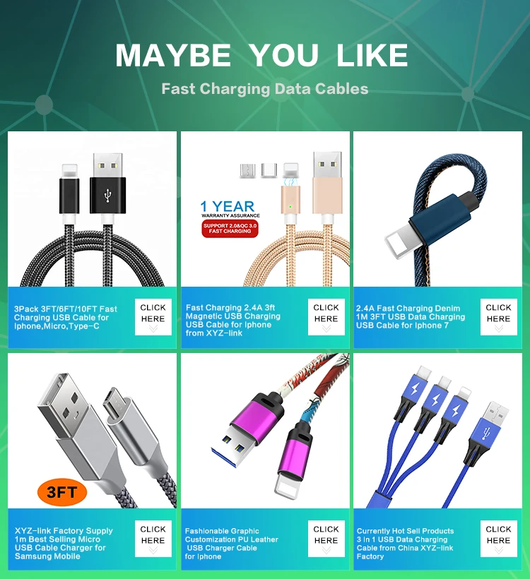 2.0 Une Charge Rapide 1 m 90 Degrés Coude coton USB câble de données pour iphone chargeur - ANKUX.COM