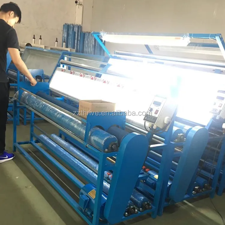 Long time working fabric measuring machine/fabric rolling machine