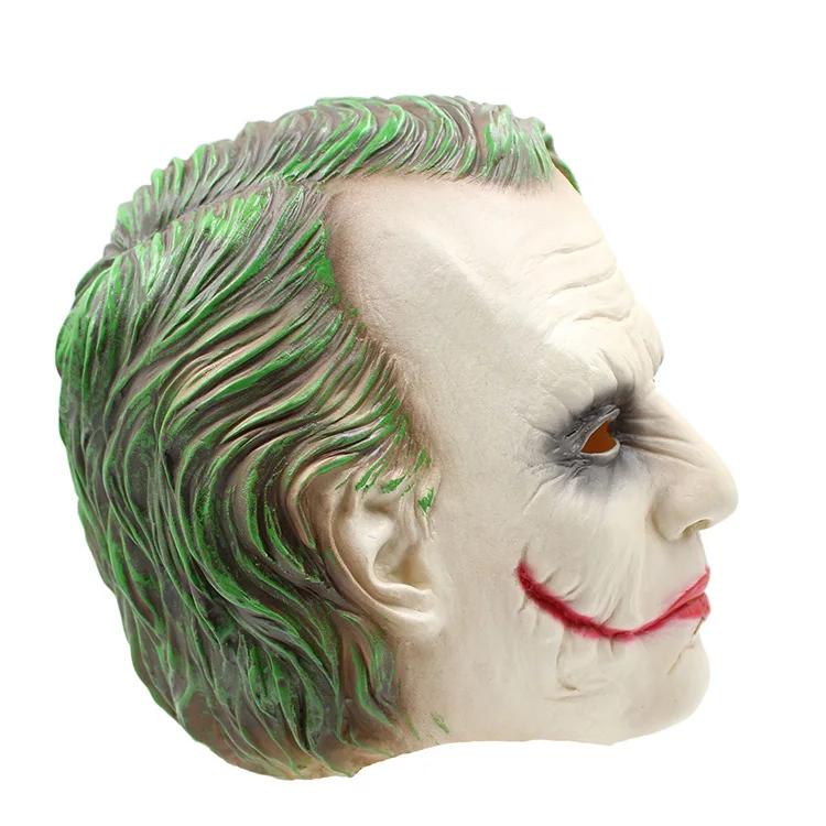 Joker Mask Keychain Key Ring High-grade Dark Knight Action Batman Handmade Head