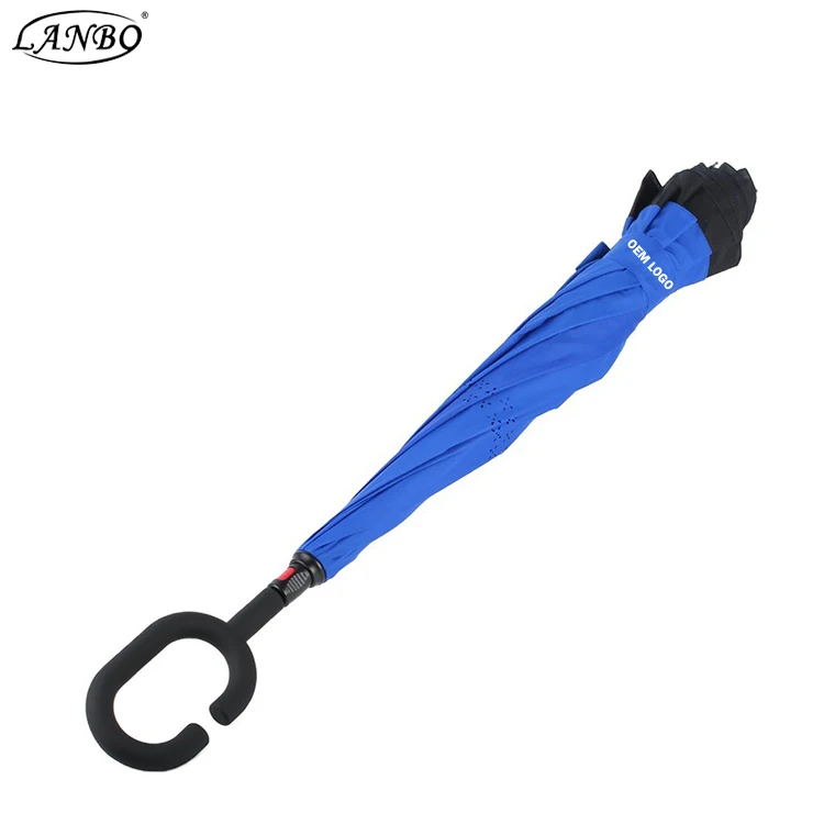 Double Layer Top Class Raw Materials Decorative Inverted Umbrellas For