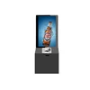 32 inch advertising display garbage bin Android system outdoor landscape waterproof touch screen