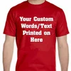 2018 new style advertising custom t shirt printing 100% cotton fabric t-shirt man cheap printing clothes tees