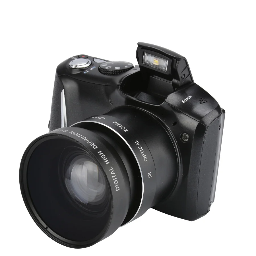 

Winait 24MP Dslr Digital video camera with 3.5'' IPS display and 5x optical zoom camera