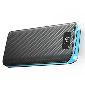 24000mAh Power Bank 3 USB Ports LED Light