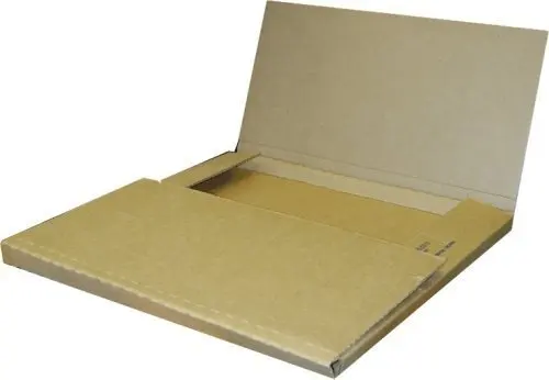 25 Variable Depth Economy Kraft LP Record Mailer Boxes