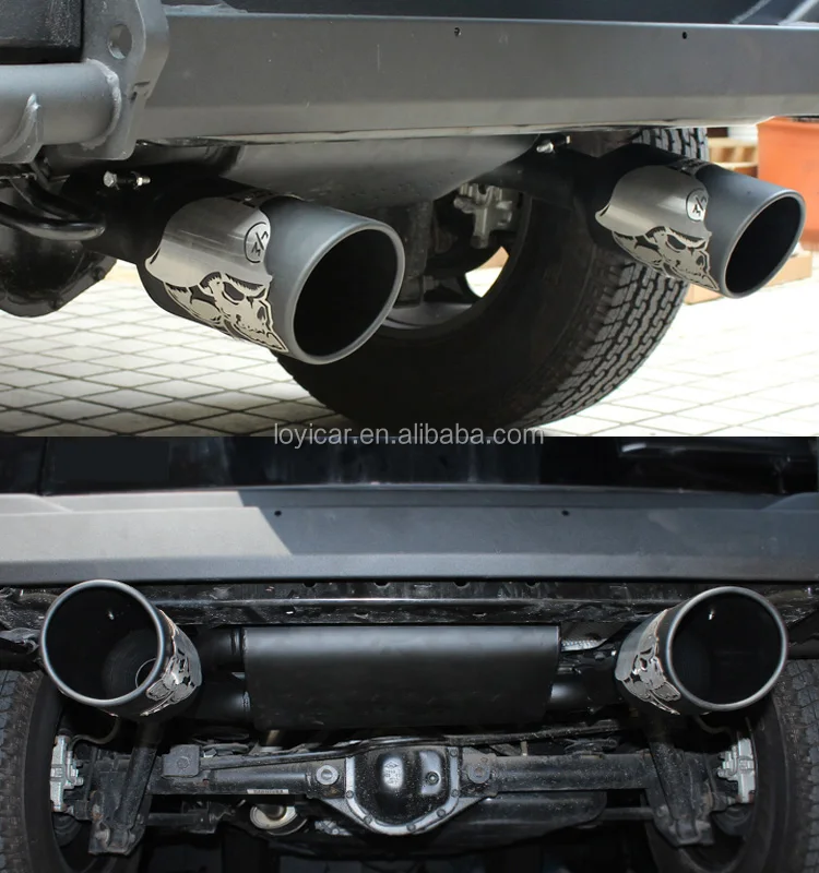 Stainless Steel Exhaust System For Jeep Wrangler Jk Jl - Buy Stainless  Steel Exhaust,Exhaust For Jk Jl,Exhaust System For Jeep Wrangler Product on  