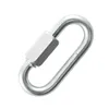 Custom good quality stainless steel quick link, curt threaded Quick Link