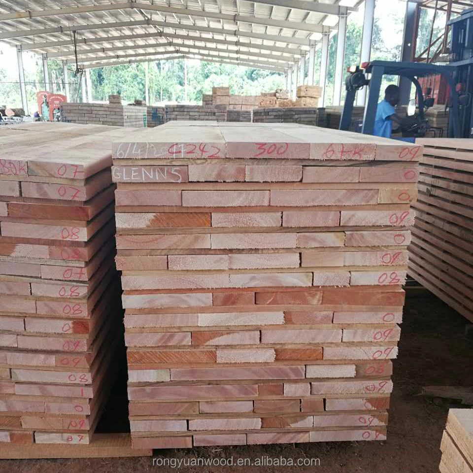 
Gabon OKoume Sawn Timber, Plain sawn hardwood 