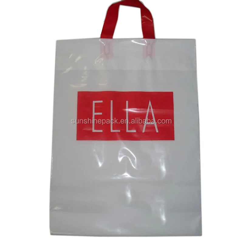 Dongguang Sunshine Packaging Plastic Shopping Bag With Handle Gift