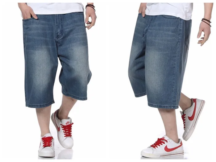 baggy jean shorts mens