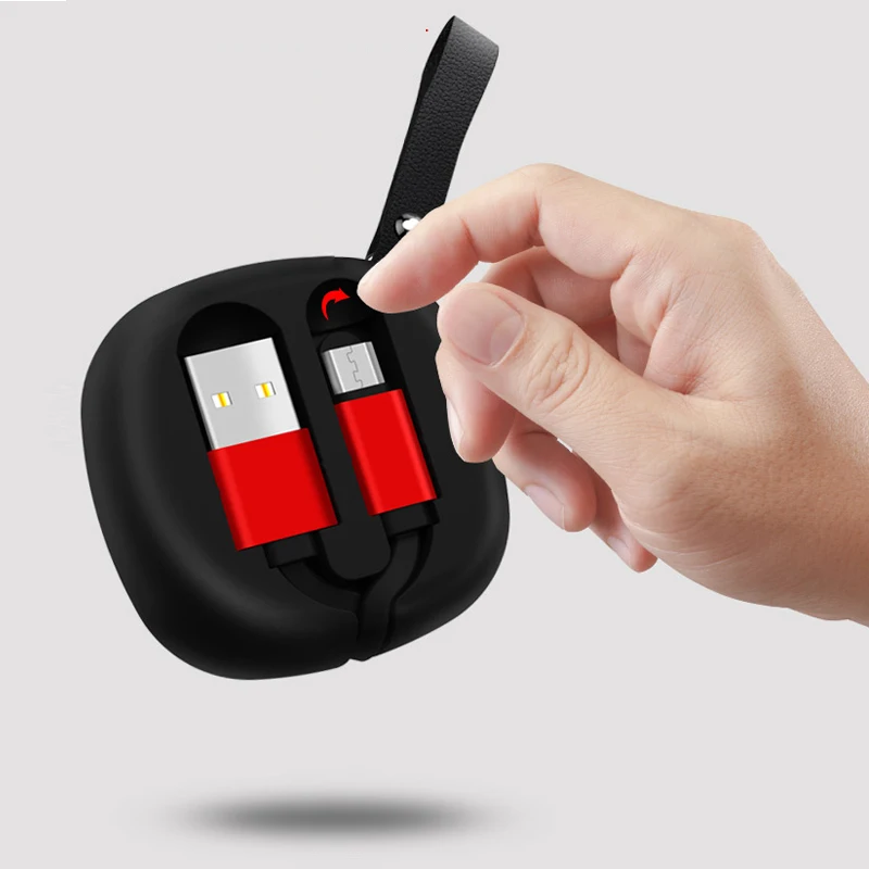 

Retractable Charging Phone Charger Custom Sync Cheap Price Nylon USB Cable