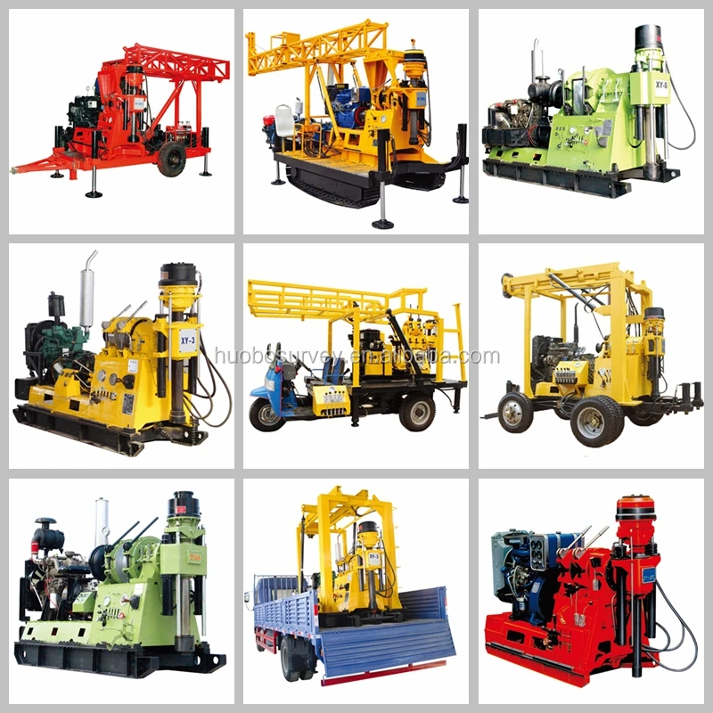 Spindle Rotary Speed Core Borehole Drilling Rigs with Small Volume
