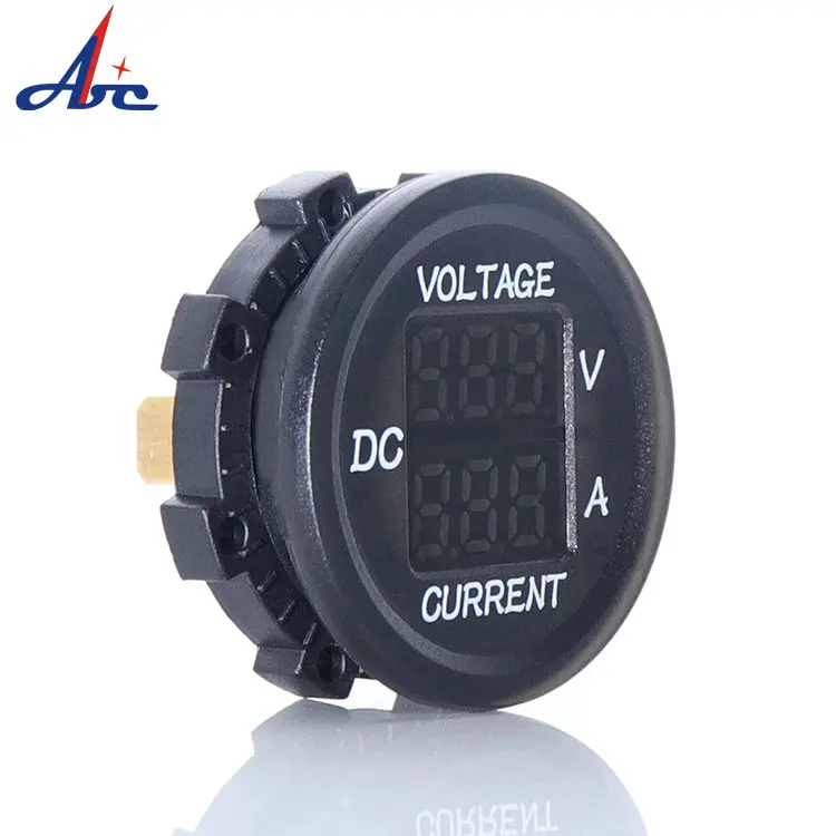 Universal 12v Dc Voltmeter And Ammeter Car Motorcycle Mini Digital Voltmeter Led Voltmeter