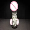 Sale Adult articles natural jade carving crystal dildos for women Masturbation massage yoni wand