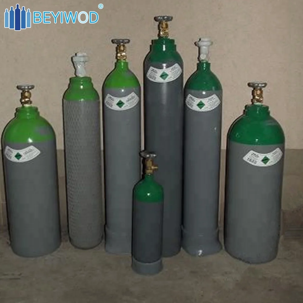 Co2 Cylinder Mixed 50l Argon Cylinder For Industrial Welding Use With ...