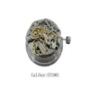 5-hand chronograph watch movement
