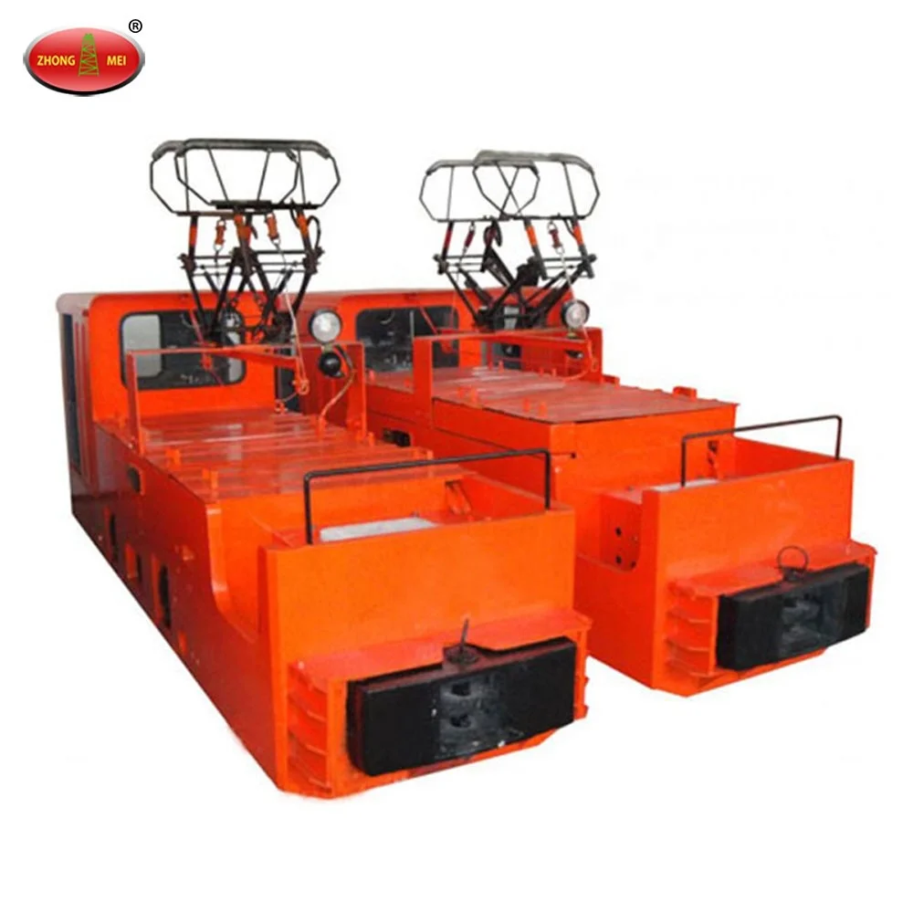 
CJY7 7T Electric Trolley Overhead Line Underground Mining Locomotive Price 