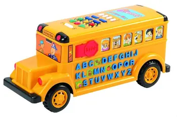 school bus learning toy