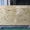 Translucent Faux Alabaster Sheet Engineered Stone Tile Panel Stone Decors Polished Artificial China Manufacturers Polyester