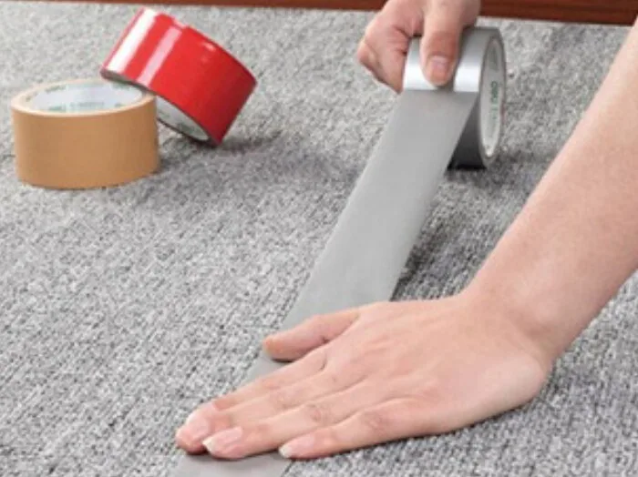 260mic Hot Melt Glue Double Sided High Self Adhesive Carpet Edge Tape