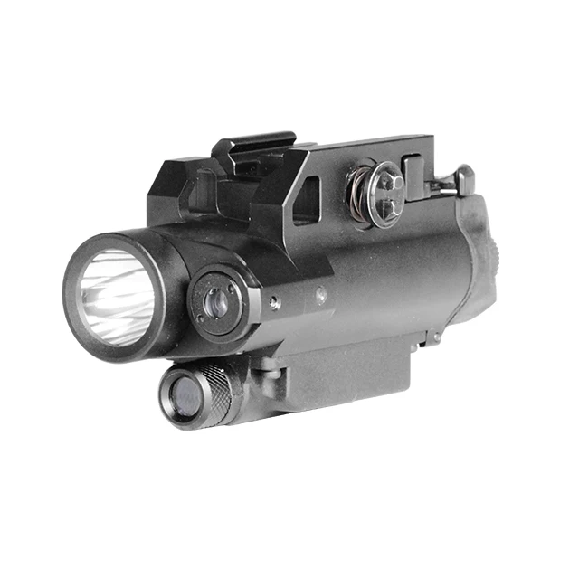 

Red laser sight and 70lm tactical weapon light with HD camera