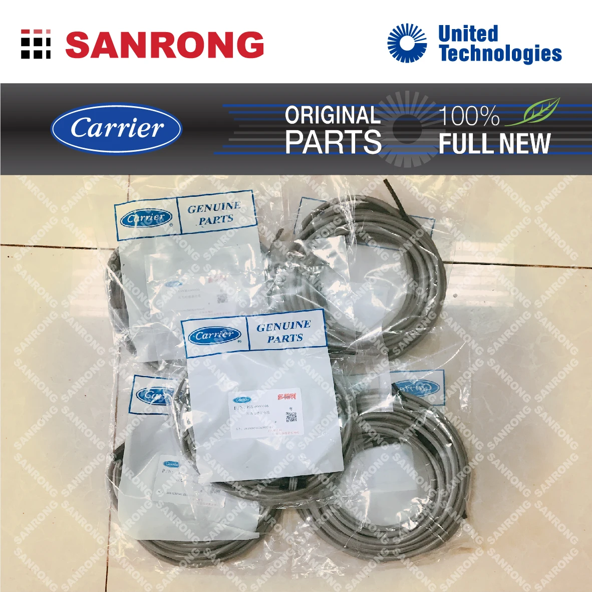 19xb660003 Pressure Transducer Cable Assembly For Carrier 23xr Chiller