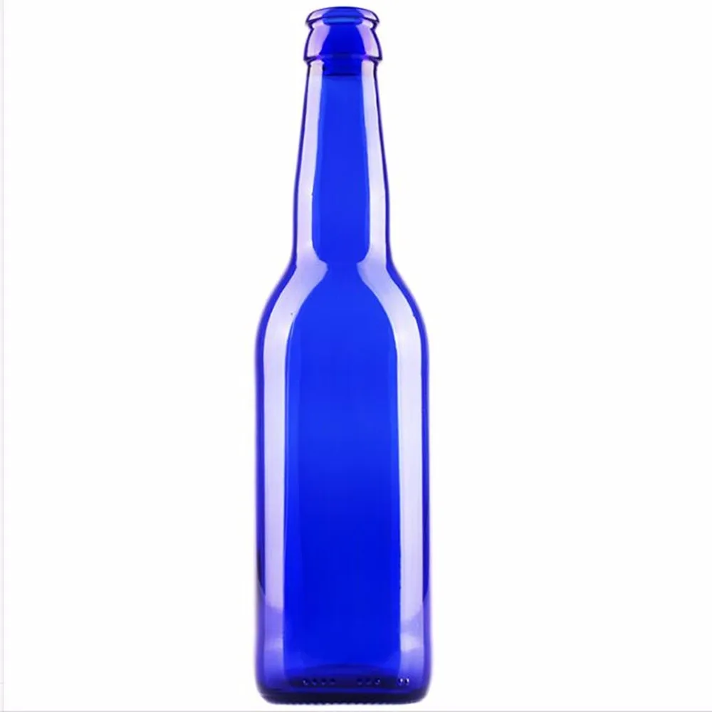 330ml Cobalt blue glass beer bottle, View Cobalt blue glass beer bottle