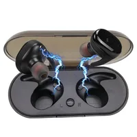 

Waterproof Dual TWS Wireless Noise Cancelling Bluetooth Earbuds with Mic for Smartphone TWS 5.0 sports earphone mini earbuds