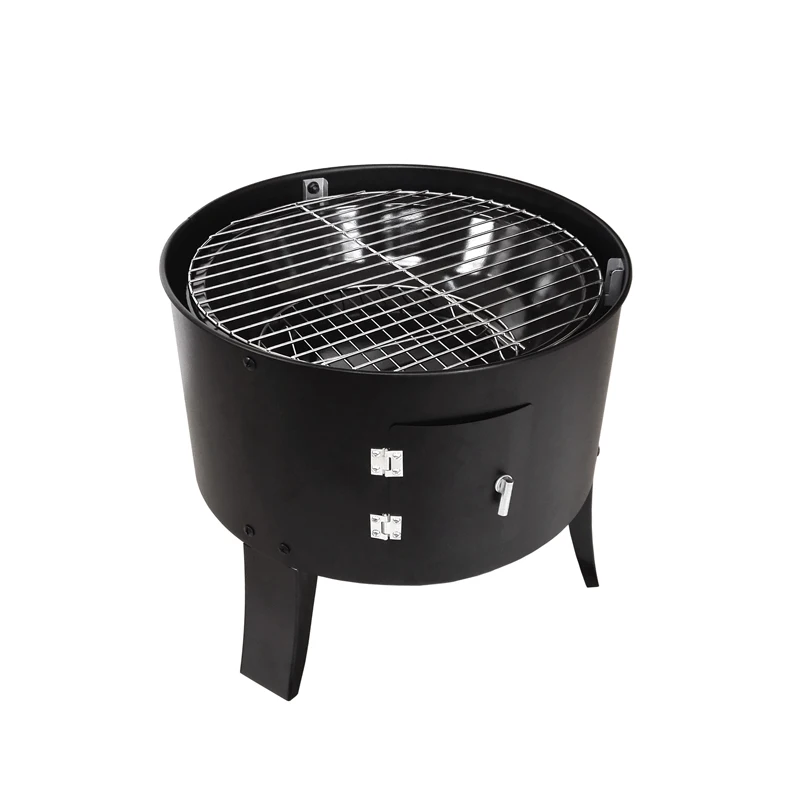 3 In 1 High temp Black Painting Smoker Grill Bbq Smoker Buy High