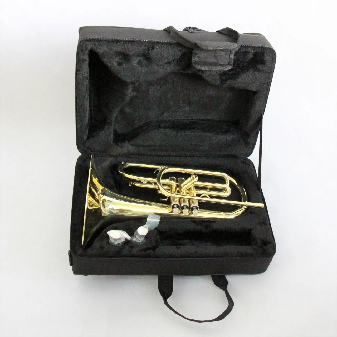 Good Quality Handcraft Mellophone Yellow Brass Instrument Bb Tone