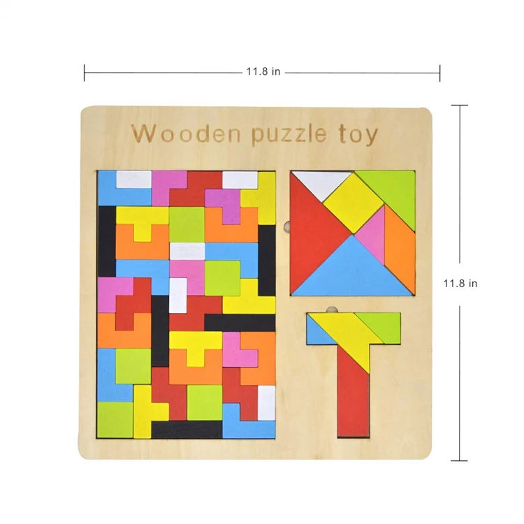 wholesale 3d wooden toy puzzle wooden puzzle toy