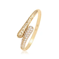 

52462 Xuping hot sale new arrival gold color design zircons women luxury fashion bangle